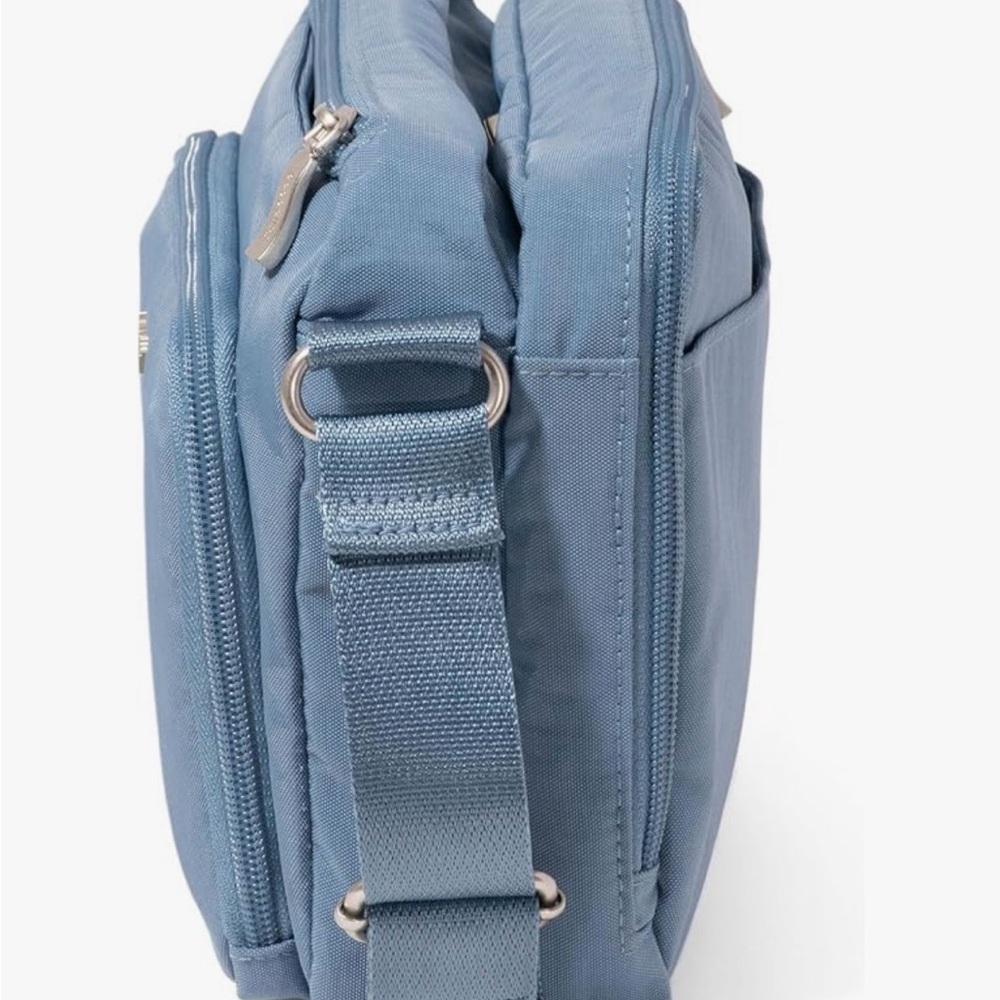 Baggallini Slate Blue Messenger Bag - Picture 6 of 15